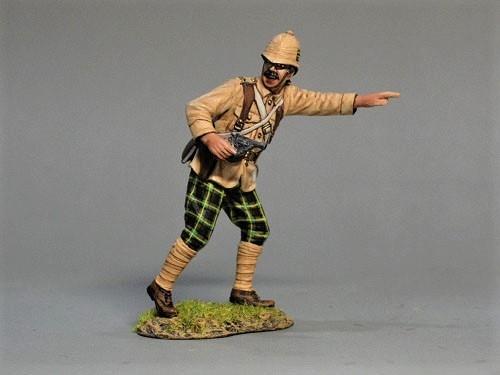 Highland Light Infantry Officer Pointing