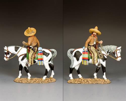 "Mounted Mexican Vaquero"