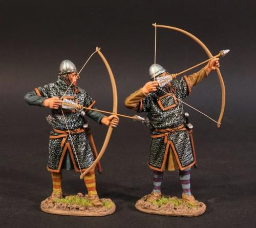 Normannische gepanzerte Bogenschützen, normannische Armee