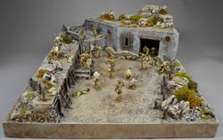 Desert bunker fortification - Diorama