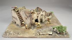 Ørken ruin - diorama 
