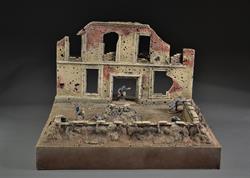 Ruine Gebäude - Diorama 