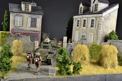 Village in Normandy - diorama 