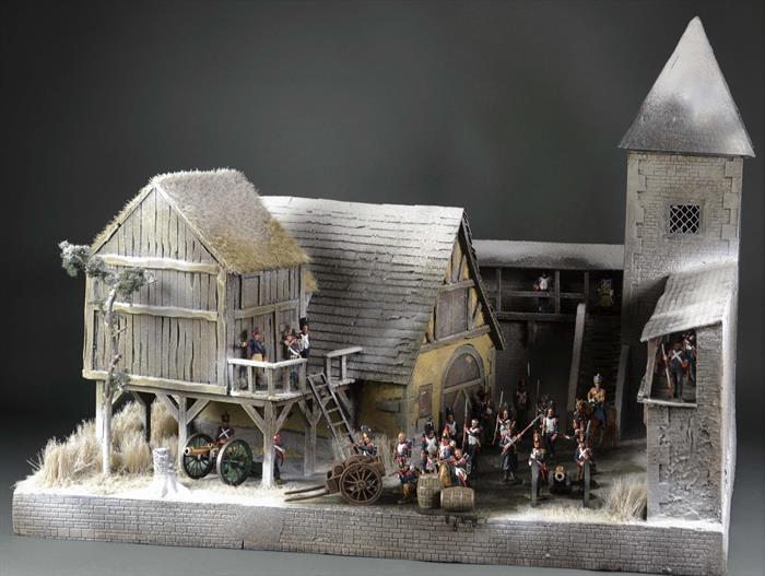 Medieval town - Diorama