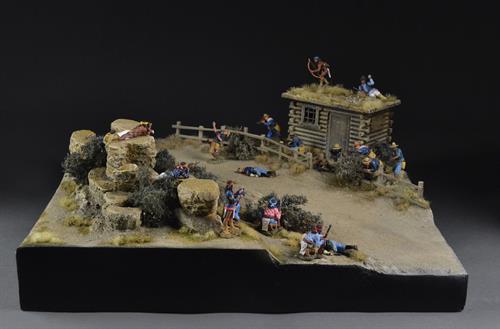 The little house on the prairie - diorama