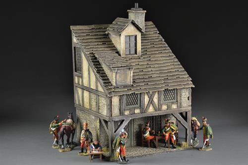 Französisches mittelalterliches Haus