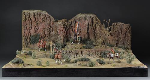 Monument Valley Wild West - diorama