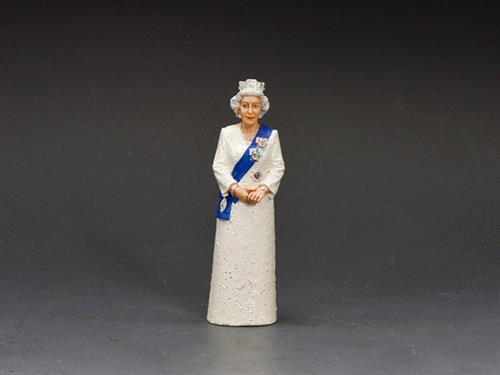Queen Elizabeth II in state dress
