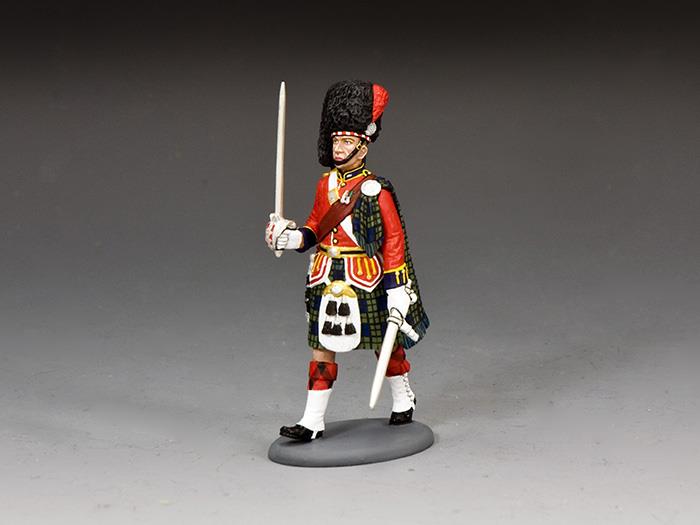 Black Watch-officer marcherer