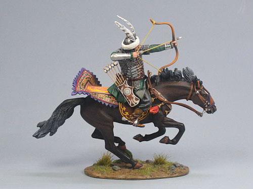 Ottoman cavalry advancing archers