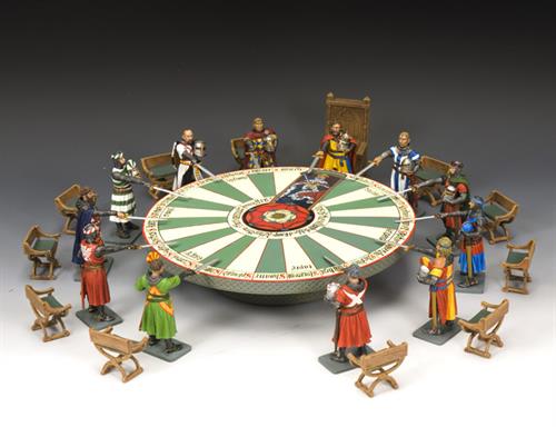 König Artus und seine Ritter der Tafelrunde