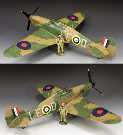 Sqdn. Ldr. Douglas Bader's Hawker Hurricane