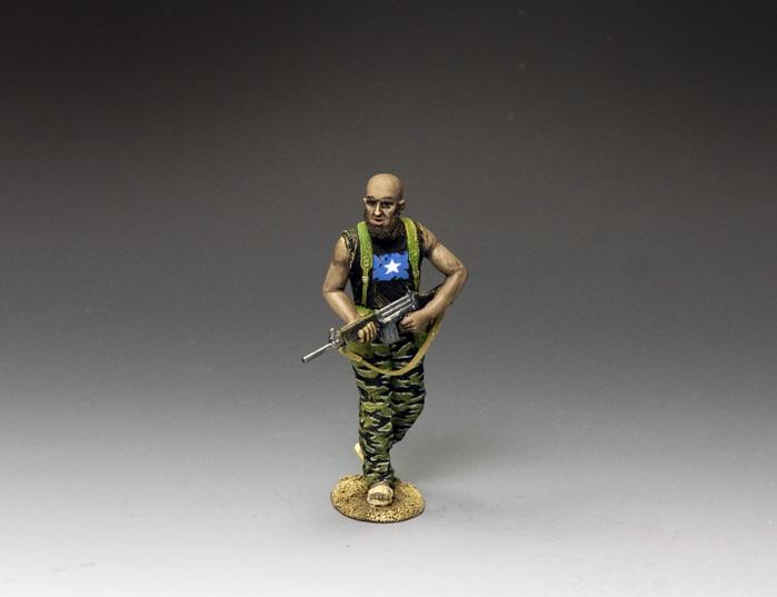 Mog. Militiaman Advancing w/a FN/FAL Rifle