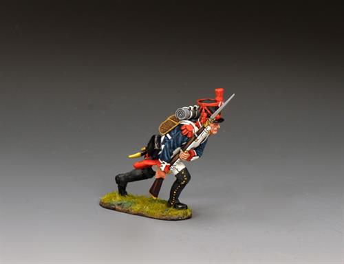 Fusilier Line Infanteri - Angriff mit Muskete und Bajonett