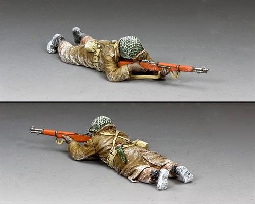 Lying Prone Rifleman