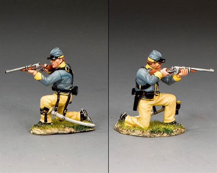 Kneeling Trooper Firing Carbine