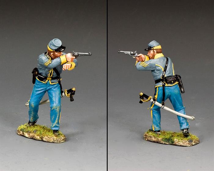 Sergeant Firing Pistol