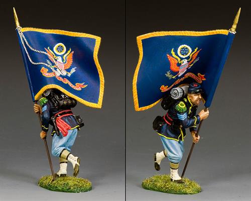 Sergeant w/Regimental Flag