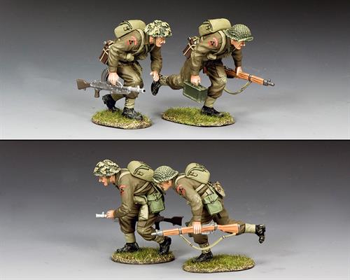 Running Bren Gun Team