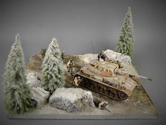 Vinterskovvej - diorama 