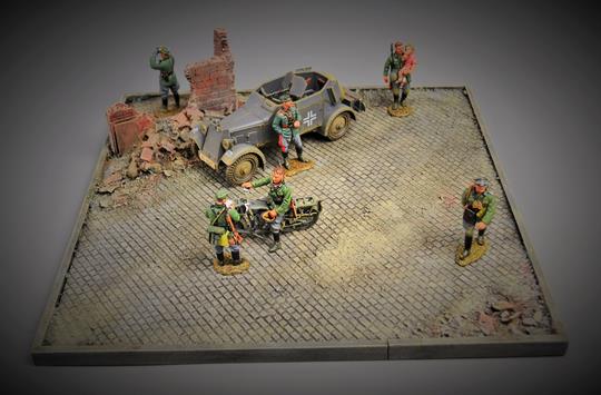 Ruin diorama 