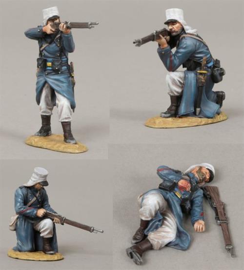 Fransk fremmedlegionærer  – Sæt x 4 
