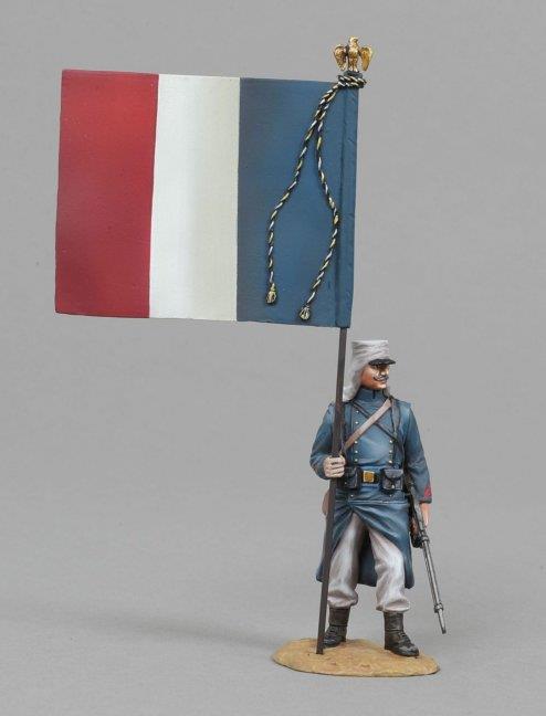 Fransk fremmedlegionær  – Fanebærer 