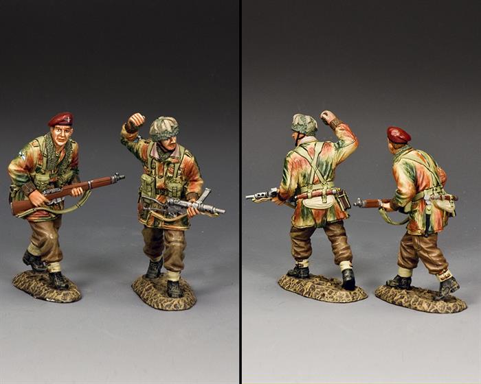 "Going Into The Attack" (set of 2)