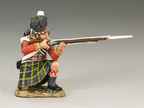 Gordon Highlanders Kneeling Firing