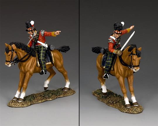 Mounted Highland Officer