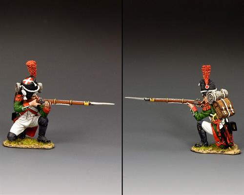 "Italian Grenadier Kneeling Firing"