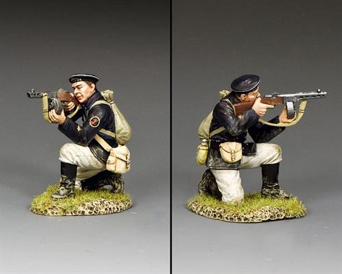 "Russia’s Naval Infantry - Kneeling Firing"