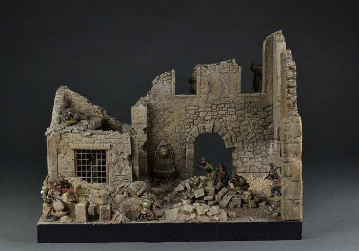 Monte Cassino - Diorama