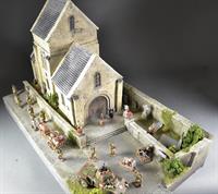 French church - diorama 