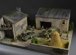 Bauernhaus und laden - Diorama 