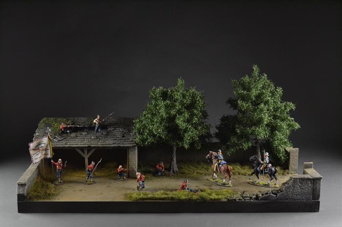 Gammel lade - diorama 