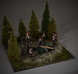 Fæstnings - diorama