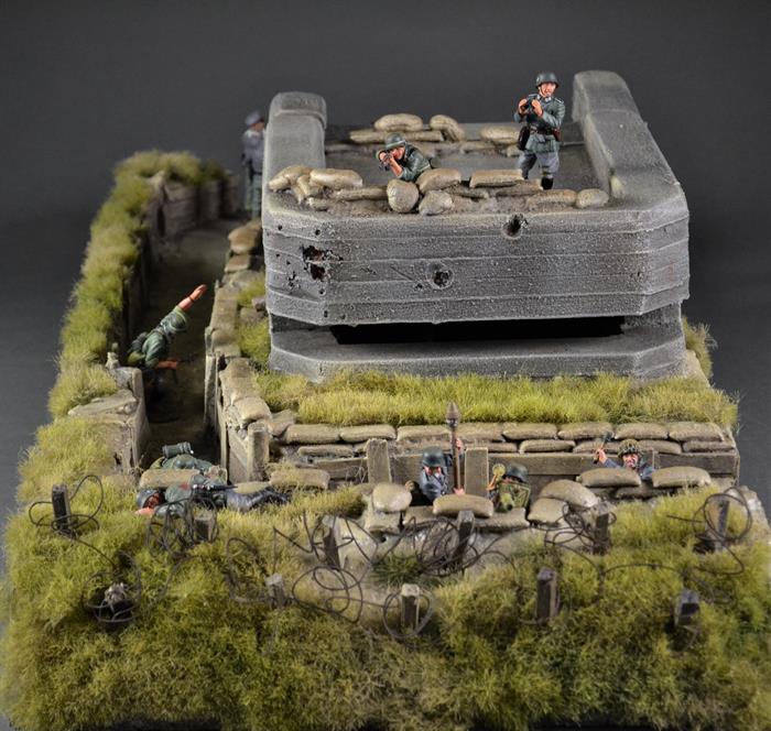 D-DAY Bunker - diorama