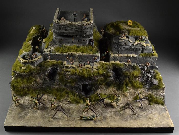 D-DAY Bunker - diorama