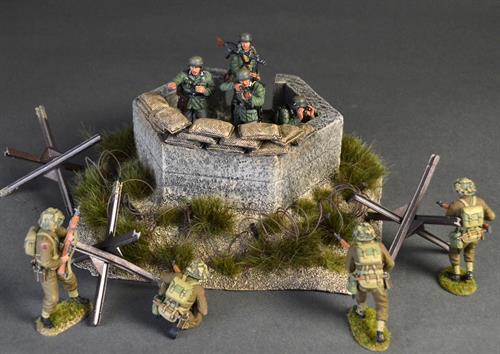 Kleine Pillenbunkerfestung - Diorama
