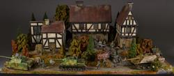 German Farm inn - diorama 