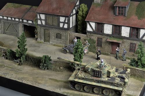 Deutsch Bauernhof - Diorama 