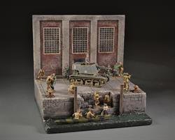Hafen-Kai - Diorama  