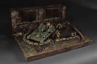 Factory ruin - diorama 