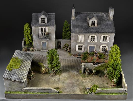 Village in Normandy - Diorama 