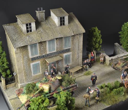 Cafe De Normandie -  Diorama 