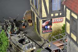 Elsass Stadt - Diorama