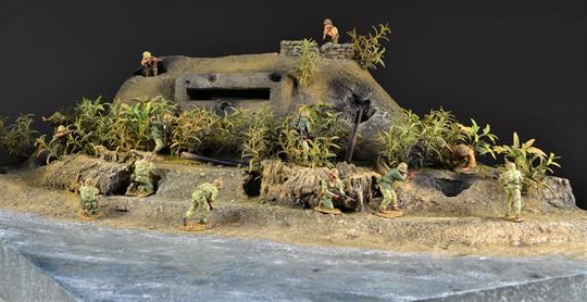 Iwo Jima - Diorama