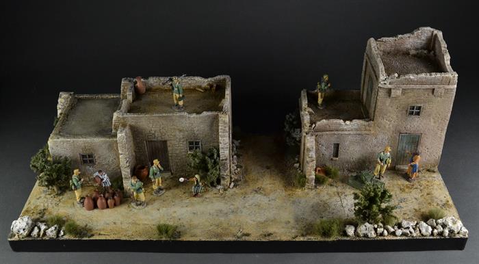Nordafrikanisches Dorf - Diorama