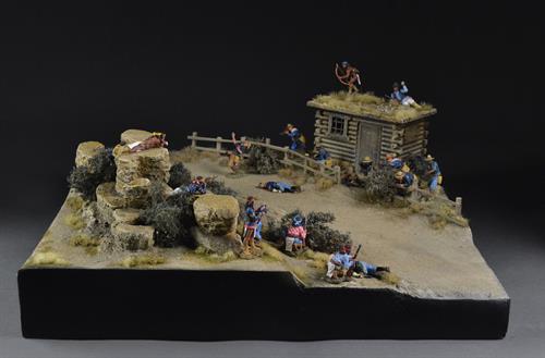 Det lille hus på prærien - diorama